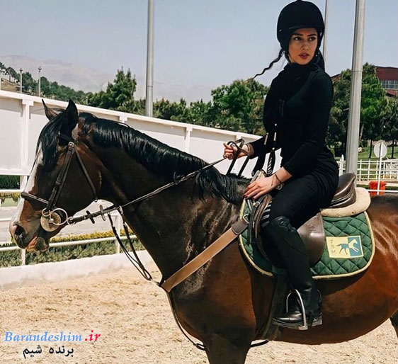 سوارکاری از علایق ترلان پروانه